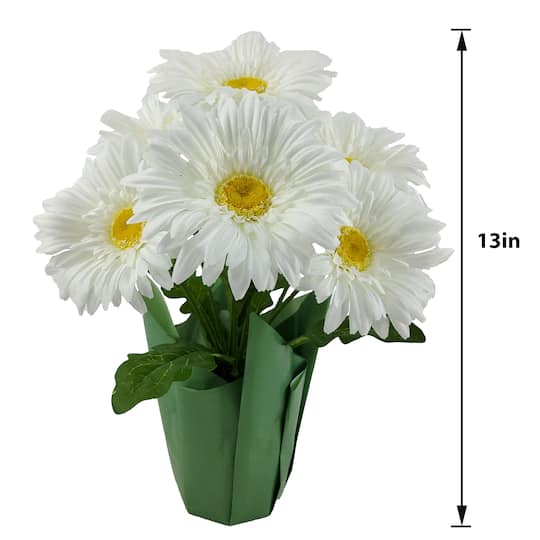 14" Potted Daisy by Ashland